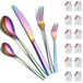 Solidchoice - 60-delige bestekset voor 12 personen met titanium coating