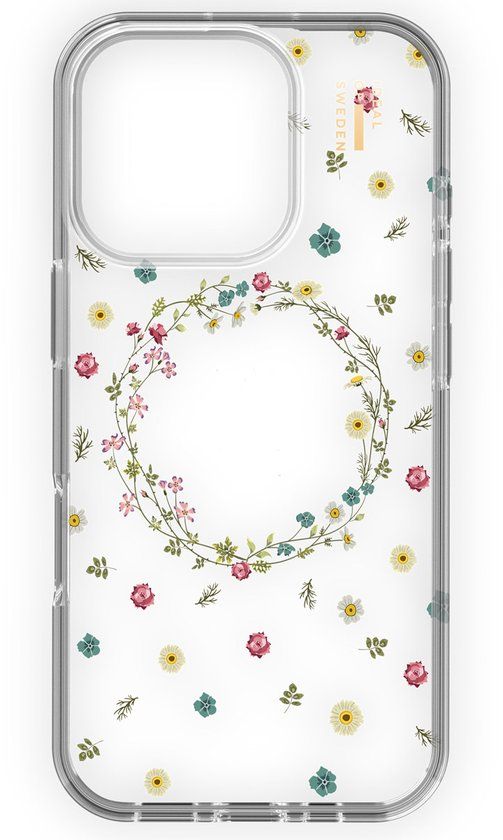 iDeal of Sweden Mirror Case geschikt voor Apple iPhone 16 Pro - Petite Floral