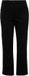 Ulla Popken - Dames - Basic stretchbroek Mony kleurecht licht smal toelopend - Zwart - Maat 21