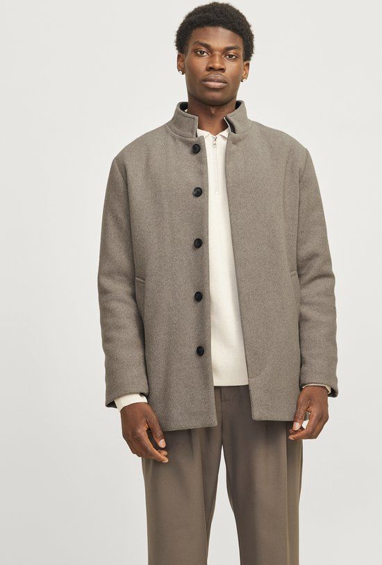 JACK & JONES JJEHARRISON WOOL BLEND JACKET SN Heren Jas Camel XL
