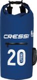 Cressi DRY BAG BLACK WITH ZIP 20 lt