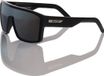 Shockout SHOC Sunglasses Gloss Black Frame Smoke Lens Red