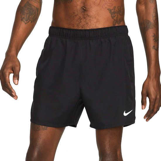 Nike Dri-FIT Challenger Short Heren Zwart Maat M