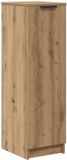 vidaXL Schoenenkast 29,5x35x100,5 cm bewerkt hout artisanaal eiken