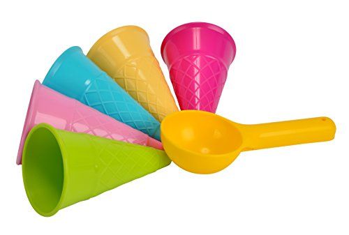 Simba Zandvormen IJs - Zandspeelgoed - 15 cm - Cadeauset