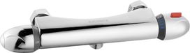 Kuchinox BADLAND Thermostatische douchearmatuur, model MER ROUGE, chromen douchekraan voor badkamers