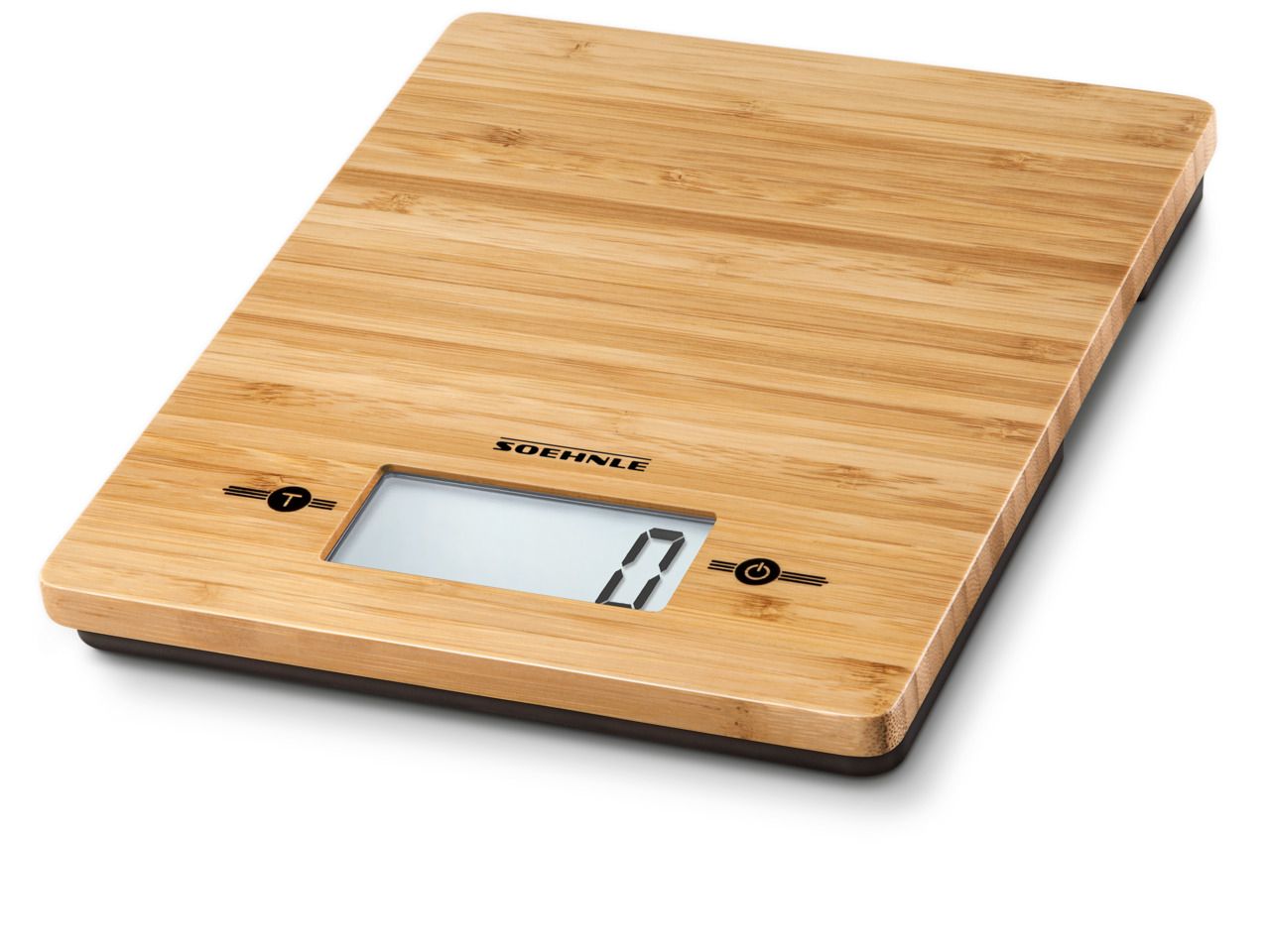 Soehnle Bamboo Digital Kitchen Scale - 5kg - 1g Accuracy