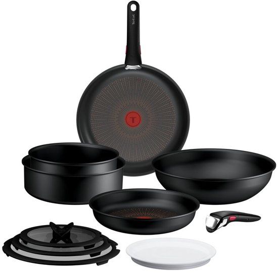 Tefal Ingenio Excellence Fusion Pannenset - 11-delig - Zwart