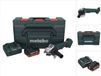 Metabo W 18 L 9-125 accu haakse slijper 18 V 125 mm + 1x accu 10,0 Ah + oplader + metaBOX