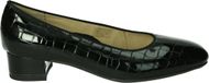 Ara 1211838 Pumps Dames Zwart Leer Blokhak 38