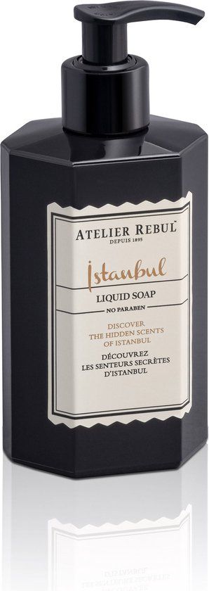 Atelier Rebul Istanbul Hand Soap (250ml) - Woody & Spicy Scent - Natural Liquid Soap