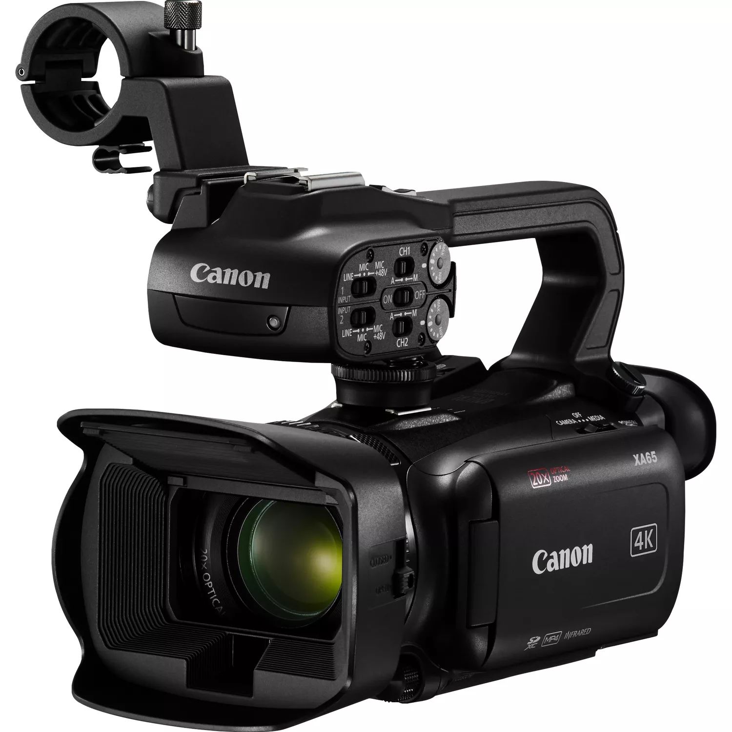 Canon XA65 4K Ultra HD Schoudercamcorder - 21.14 MP - Zwart