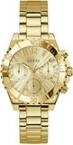 Guess Phoebe Analoog Quartzhorloge Goudkleurig GW0696L4