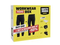Safety Jogger Werkkledingbox Deneb | Zwart | Maat 64 - S40200640