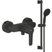 Grohe – Pack Mitigeur Douche Mécanique Noir – Ensemble Douche Vitalio Start 100 – Limiteur De Débit Ajustable – Cartouche Céramique 35 Mm