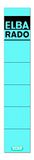 Elba ordnerrugetiketten - kort/smal, 10 stuks, 100420940 Rückenschilder Rado, schmal und kurz, selbstklebend, 10 Stuk blauw