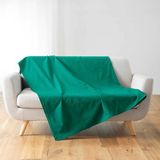 Douceur d'intérieur Dekbedovertrek LUCILE 180 x 220 cm Groen Polycatoen
