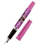Online Schrijfvulpen met iridium-veer M, leuke schoolvulpen, robuust en ergonomisch, Bachelor Design, paardenvulpen, meisjes en jongens, incl. blauwe inktcartridge, Made in Germany
