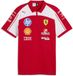 Puma Sf Ferrari 713829 Replica Korte Mouw Poloshirt Rood M Man