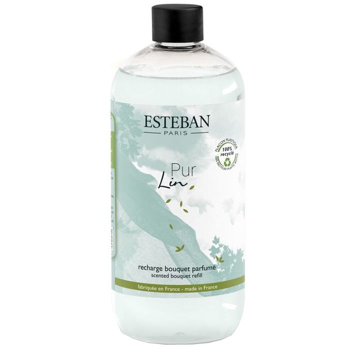 Esteban Classic Pur Lin - Navulling geurdiffuser - 500 ml