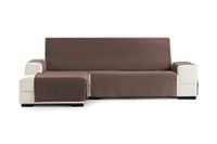 Eysa Somme Protect waterdichte en ademende sofaovertrek, 100% polyester, bruin, 240 cm.