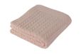 Homemania Softy deken voor bank, slaapkamer, woonkamer - roze acryl 90 x 90