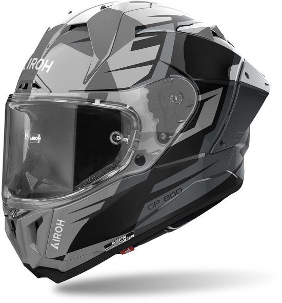 Airoh GP 800 Master Carbon Zwart Grijs Integraalhelm - Helm