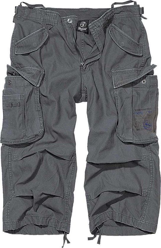 Brandit Industry Vintage 3/4 Heren Korte broek - antraciet - S