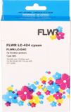 FLWR - Brother LC-424 cyaan cartridge