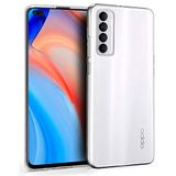 Cool siliconen hoesje voor OPPO Reno 4 Pro (transparant)