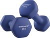 Songmics Dumbbell set van 2 blauw