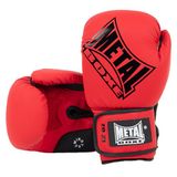 METAL BOXE Bokshandschoenen voor trainingen en wedstrijden, circa 340 g, rood