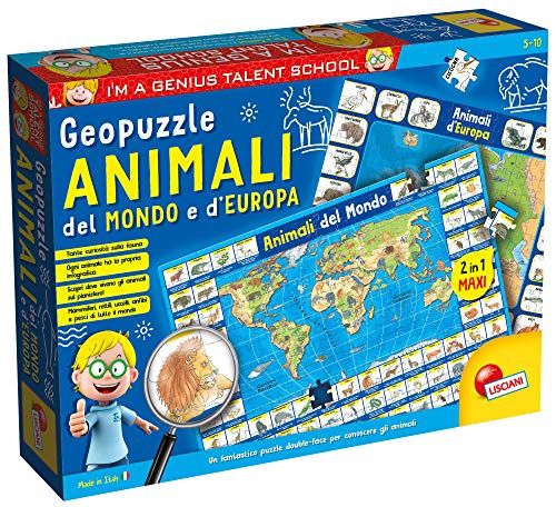 Liscianigiochi I'm a Genius Geopuzzle Dieren