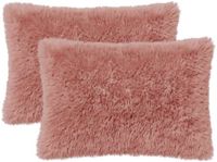 vidaXL - Kussensloop - 2 stuks - HEERLEN - Roze - 50 x 70 cm - Katoensatijn