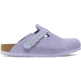 Birkenstock sabots en cuir suédé Boston