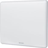 Auronic Convectorkachel - 1000 Watt - Elektrische Kachel - 3 Standen - Metalen Paneelverwarming - IP24 - Wit