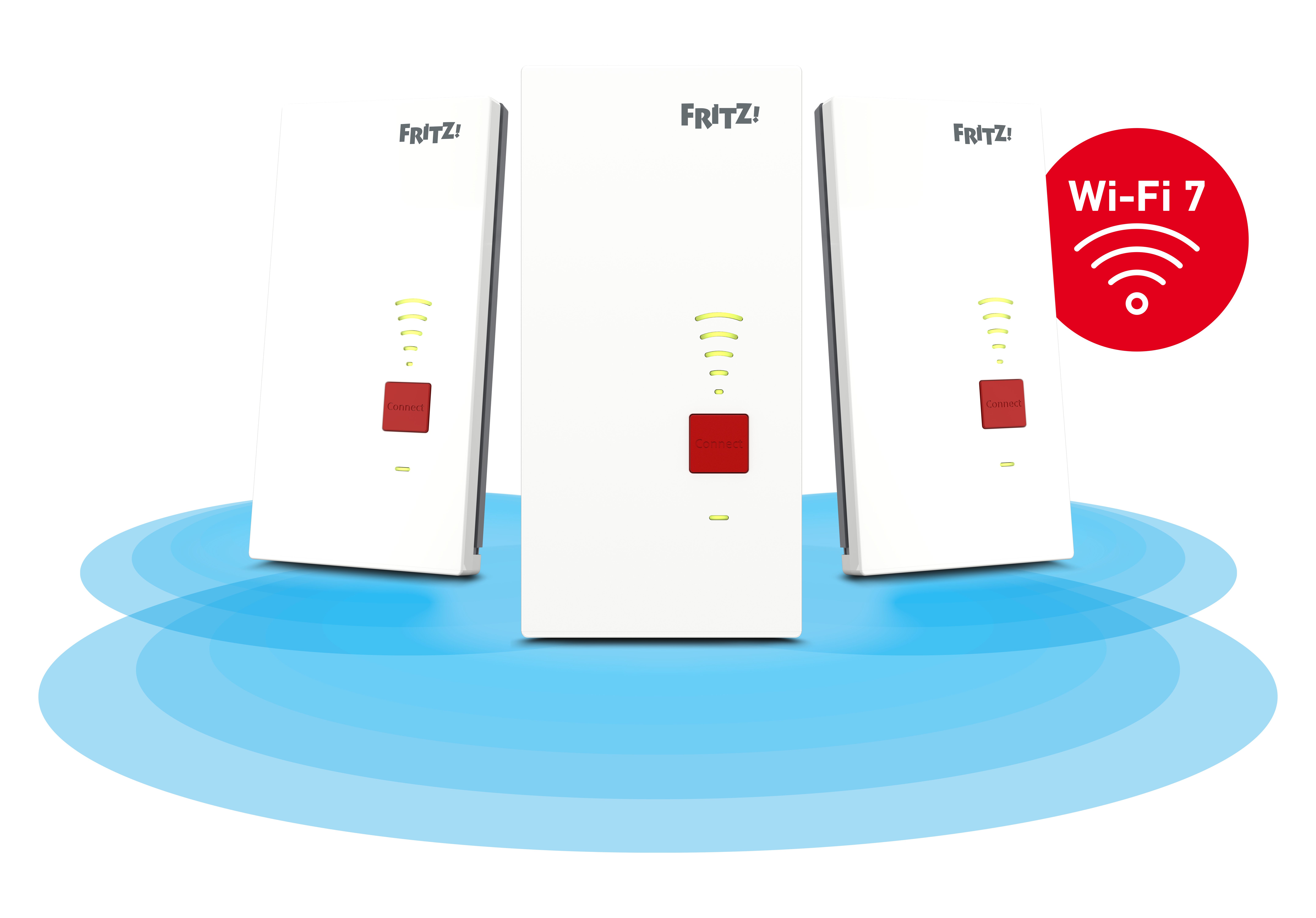 FRITZ! Mesh WiFi Set 2700 – WiFi 7 - 3-pack - Dual-band - 6500 Mbit/s