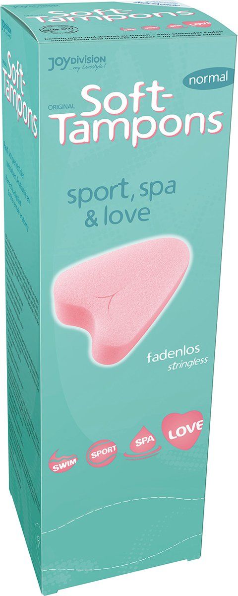 JOYDIVISION Soft Sport Spa - 10 stuks - Soft-Tampons Sport Spa-Tampons