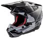 Alpinestars S-M5 Rover 2 Casque de moto ECE 22.05 Noir/Argent XL