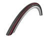 Schwalbe Lugano 25-622 fietsband rood gestreept 700 x 25 cm