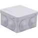 TRU COMPONENTS TC-RA 85x85x50 TC-10239036 Installatiebehuizing ABS kunststof Wit 1 stuk(s)