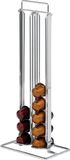 Arte r Koffiecupshouder - 15 x 10 x 37 cm - koffie capsules display/houder voor 40 cupjes - Nespresso/Dolce Gusto houder
