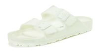 Natural World 7051-705-46, platte sandalen uniseks, volwassenen, wit, 46 EU