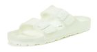 Natural World 7051-705-46, platte sandalen uniseks, volwassenen, wit, 46 EU