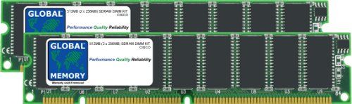 GLOBAL MEMORY 512MB (2 x 256MB) DRAM DIMM RAM KIT FOR CISCO 12000 SERIES ROUTERS GRP-B LINE CARD (MEM-GRP-512)
