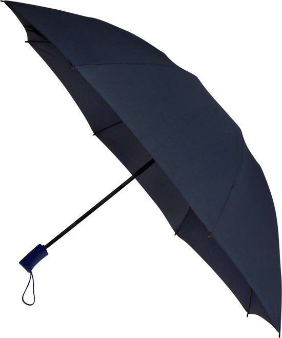 MiniMax Inside Out Paraplu - Ø 101 cm - Marineblauw