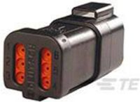 TE Connectivity DT04-6P-CE03 Male behuizing-kabel DT Totaal aantal polen 6 1 stuk(s)