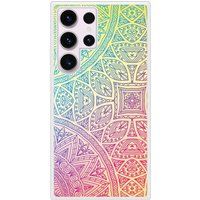 Samsung Galaxy S23 Mandala pastel verstevigd hoesje met sublimatie bedrukking