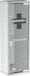 Kleankin armoire à pharmacie - avec serrure - 3 compartiments - verre dépoli