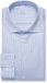 Seidensticker chemise coupe droite - popeline - rayé bleu - sans repassage - taille du col : 45